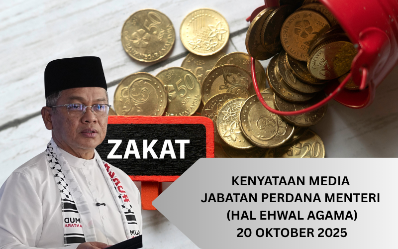 KENYATAAN MEDIA MENTERI DI JABATAN PERDANA MENTERI (HAL EHWAL AGAMA)