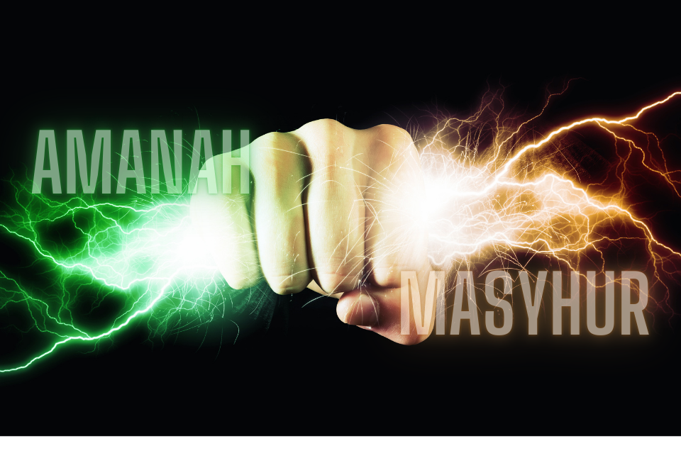 KUASA ANTARA KEMASYHURAN DAN AMANAH