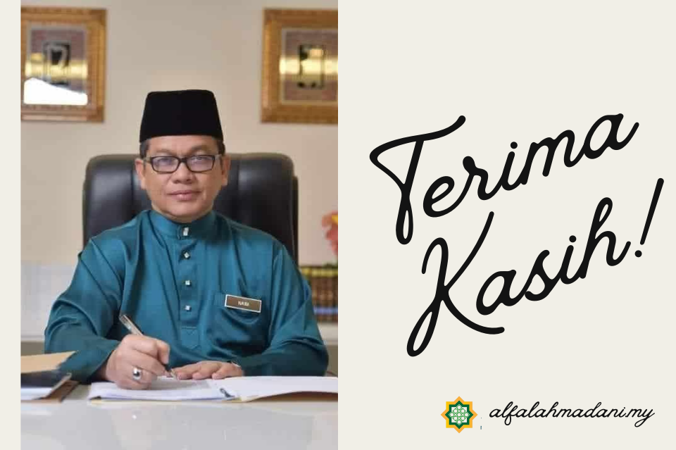 TERIMA KASIH YB DR. NAIM